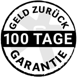 100 Tage Geld Zurückgarantie Siegel